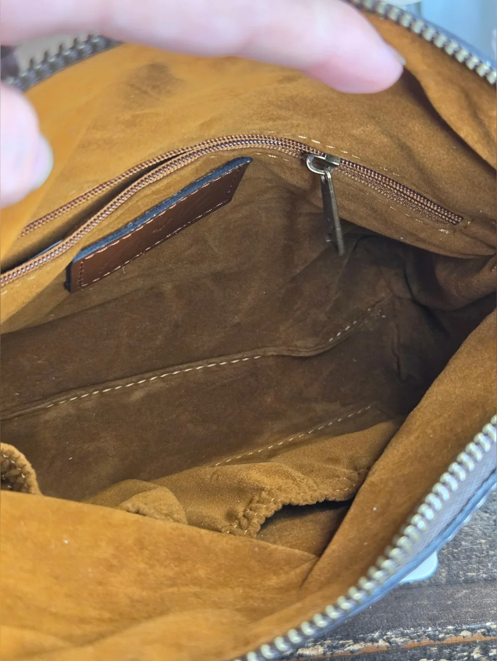 Patricia Nash Floral Leather Foldover Clutch - Picture 5 of 6